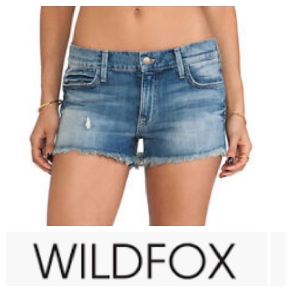 Wildfox Pants - Wildfox Ruby Mid-Rise cut off shorts. Size 25